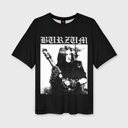 Футболка оверсайз женская BURZUM Бурзум, цвет: 3D-принт