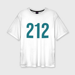 Женская футболка оверсайз Squid game - Хан Ми Нё 212