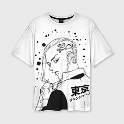 Женская футболка оверсайз Токийские мстители, Дракен