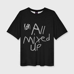 Женская футболка оверсайз All Mixed Up - Korn