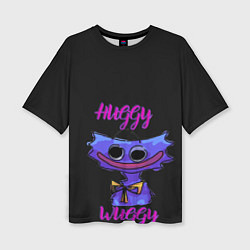 Женская футболка оверсайз Poppy Playtime: Huggy