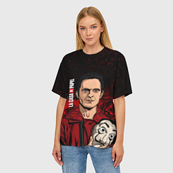 Футболка оверсайз женская БУМАЖНЫЙ ДОМ, БЕРЛИН, цвет: 3D-принт — фото 2