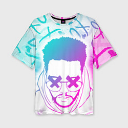 Женская футболка оверсайз The Weeknd, XO