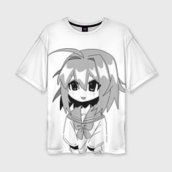 Женская футболка оверсайз Anime Tyan