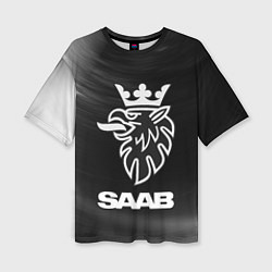 Женская футболка оверсайз SAAB Звезды