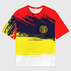 Женская футболка оверсайз Кобра кай Cobra Kai спина