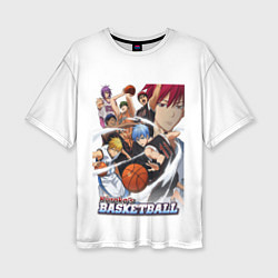 Женская футболка оверсайз Kurokos Basketball 1