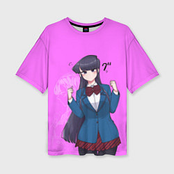 Футболка оверсайз женская Коми, цвет: 3D-принт