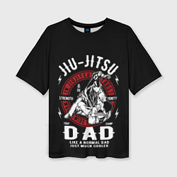 Женская футболка оверсайз Джиу Джитсу Jiu Jitsu