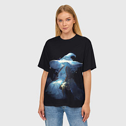 Футболка оверсайз женская Ранна с волками Elden Ring, цвет: 3D-принт — фото 2