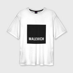 Женская футболка оверсайз MALEVICH