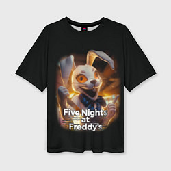 Футболка оверсайз женская Five Nights at Freddys: Security Breach - Ванни, цвет: 3D-принт