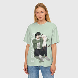 Футболка оверсайз женская Гиноза Нобучика, цвет: 3D-принт — фото 2