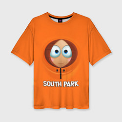 Женская футболка оверсайз Южный парк - Кенни МакКормик