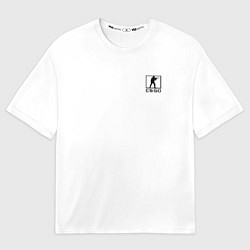 Футболка оверсайз женская CS:GO - Defuse Angel Graffiti, цвет: 3D-принт