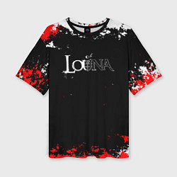 Женская футболка оверсайз Louna Tracktor Bowling