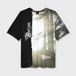 Футболка оверсайз женская Burzum - Belus, цвет: 3D-принт