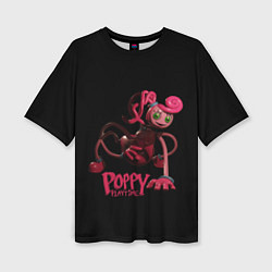 Женская футболка оверсайз Poppy Playtime - Chapter 2 Мама длинные ноги Mommy