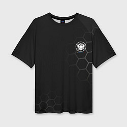 Футболка оверсайз женская Russia Black Collection 20222023, цвет: 3D-принт