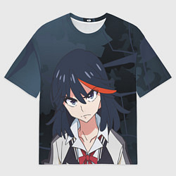 Футболка оверсайз женская Рюко Матой - Kill la Kill, цвет: 3D-принт