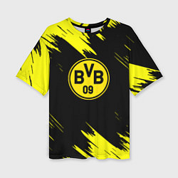 Женская футболка оверсайз Borussia texture