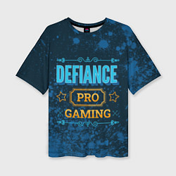 Женская футболка оверсайз Игра Defiance: PRO Gaming