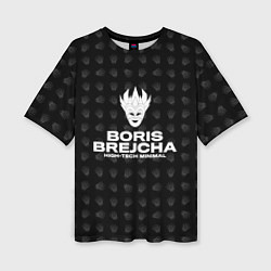 Футболка оверсайз женская Boris Brejcha High-Tech Minimal, цвет: 3D-принт