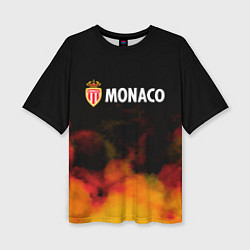 Женская футболка оверсайз Monaco монако туман