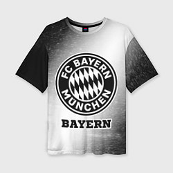 Женская футболка оверсайз Bayern Sport на светлом фоне