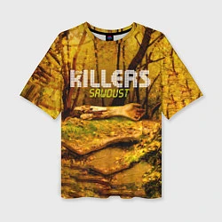 Футболка оверсайз женская Sawdust - The Killers, цвет: 3D-принт