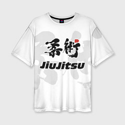 Женская футболка оверсайз Джиу-джитсу Jiu-jitsu