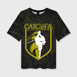 Женская футболка оверсайз Capoeira Galera