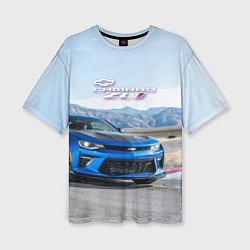 Женская футболка оверсайз Chevrolet Camaro ZL 1 - Motorsport