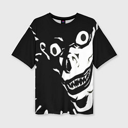 Женская футболка оверсайз Death Note - Рюк