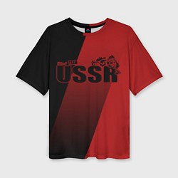 Футболка оверсайз женская USSR team, цвет: 3D-принт