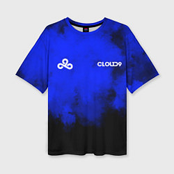 Женская футболка оверсайз Форма Cloud9
