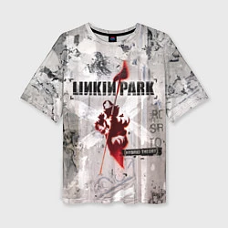 Футболка оверсайз женская Linkin Park Hybrid Theory, цвет: 3D-принт
