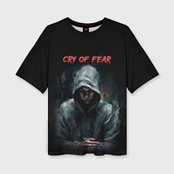 Женская футболка оверсайз Cry of Fear - Simon