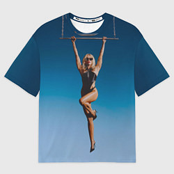 Женская футболка оверсайз Flowers Album