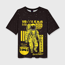 Женская футболка оверсайз Space - japan style