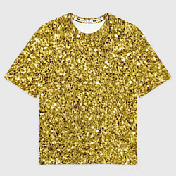 Футболка оверсайз женская Золотая крошка, цвет: 3D-принт