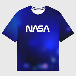 Футболка оверсайз женская Nasa звёздное небо, цвет: 3D-принт