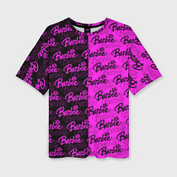 Футболка оверсайз женская Bardie - pattern - black, цвет: 3D-принт