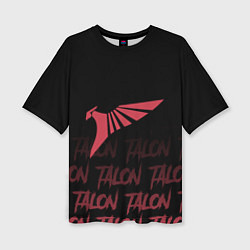 Женская футболка оверсайз Talon style