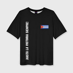 Женская футболка оверсайз Che Guevara - До победы