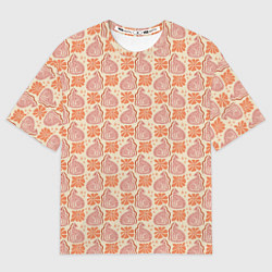 Футболка оверсайз женская Тигрица со змейкой, цвет: 3D-принт