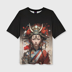 Женская футболка оверсайз Сказочная восточная принцесса