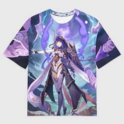 Женская футболка оверсайз Genshin Impact Ei