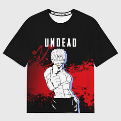 Женская футболка оверсайз Анди - Нежить и неудача