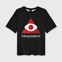 Женская футболка оверсайз SecuroServ
